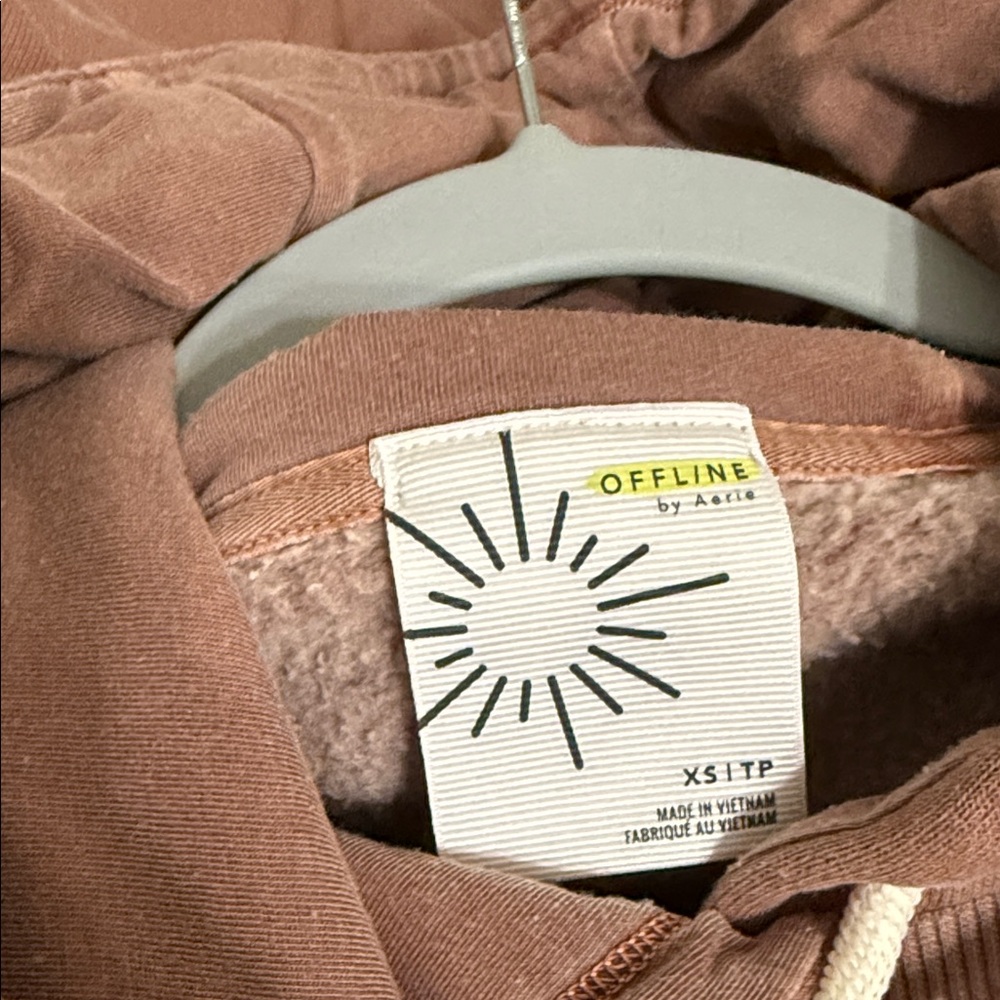 Offline by Aerie Brown Oversized Hoodie - Picture 3 of 3
